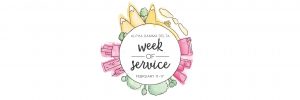 Week of Service Twitter photo