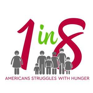 1 in 8 Americans struggles with hunger