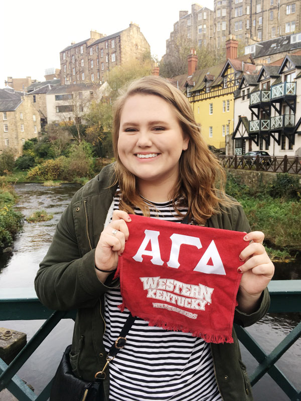 collegian studying abroad