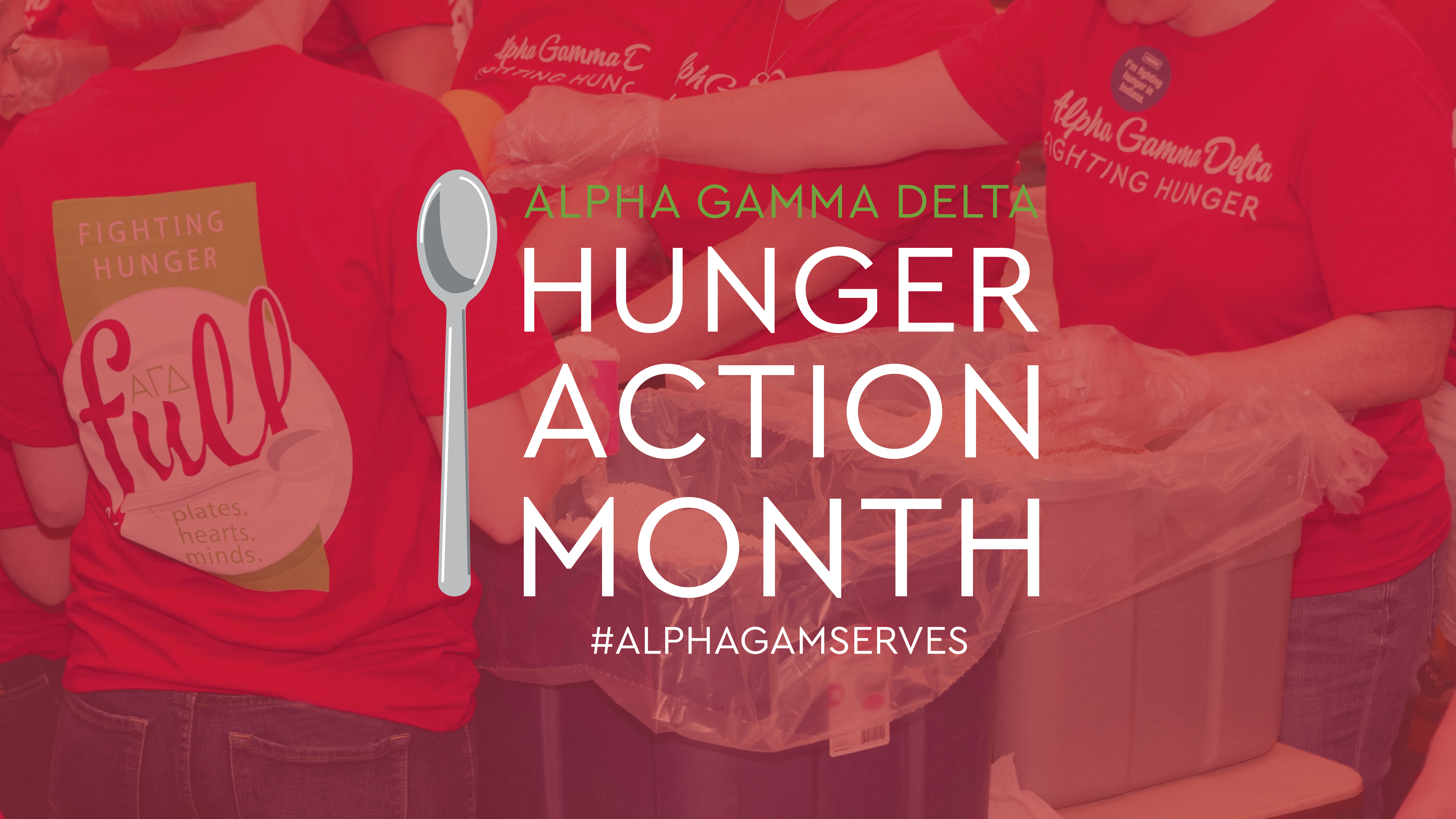 Hunger Action Month Alpha Gamma Delta